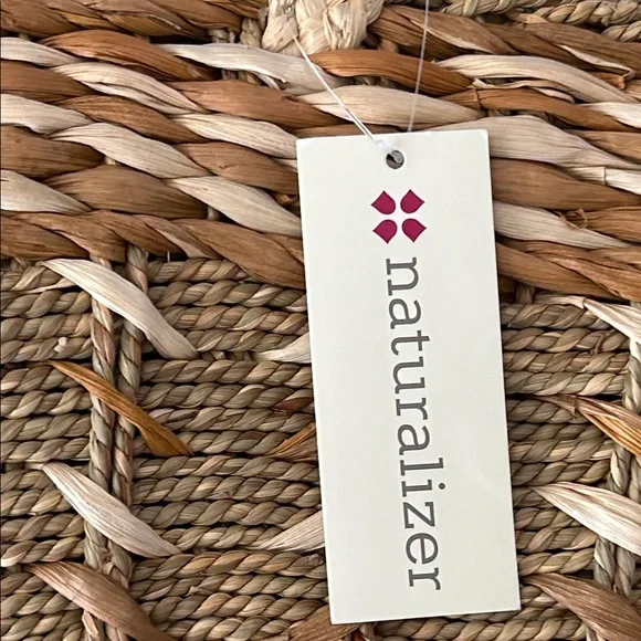 Naturalizer Woven Tan and Brown Tote - Picture 10 of 13